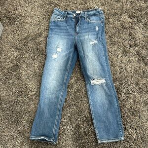Vervet distressed denim, size 30